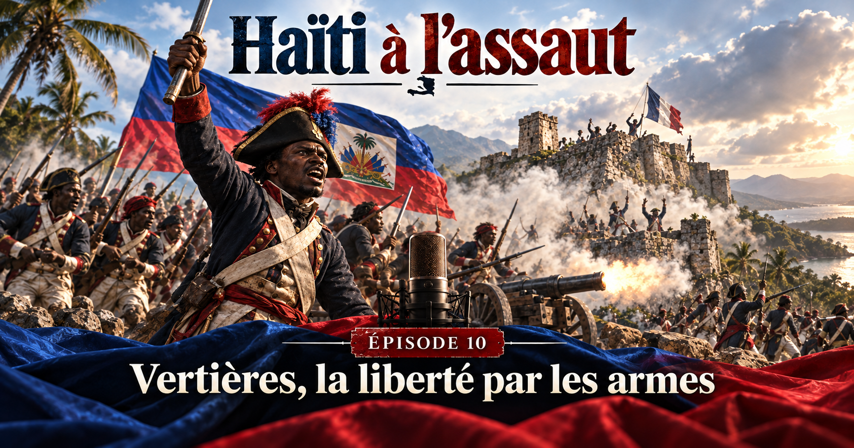 Couverture : Vertières, la liberté par les armes